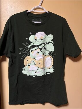 Dark Green Short Sleeve Graphic Tee